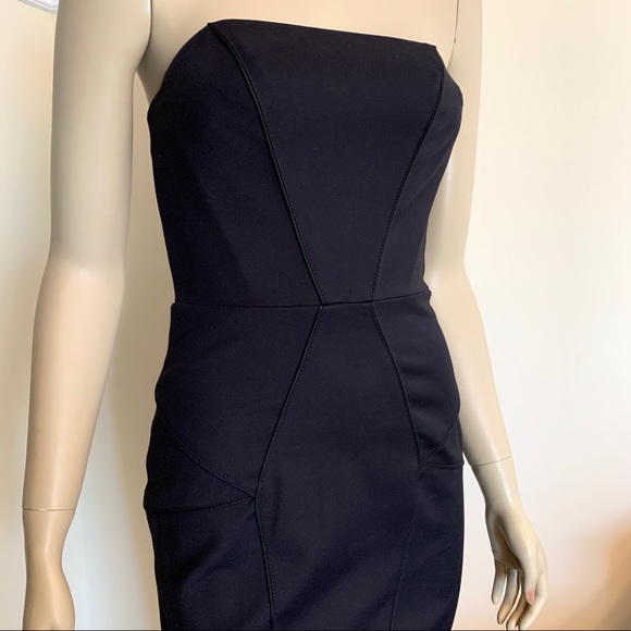 ANDY THE ANH Navy blue sexy bustier dress 0 - Picture 8 of 12